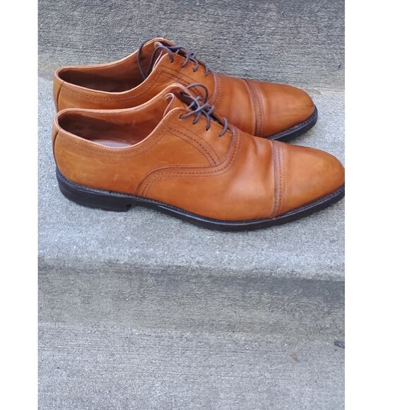 Allen Edmonds "Westwood" Walnut Brown Oxfords Size 12D -Some mild signs of wear - Picture 5 of 8